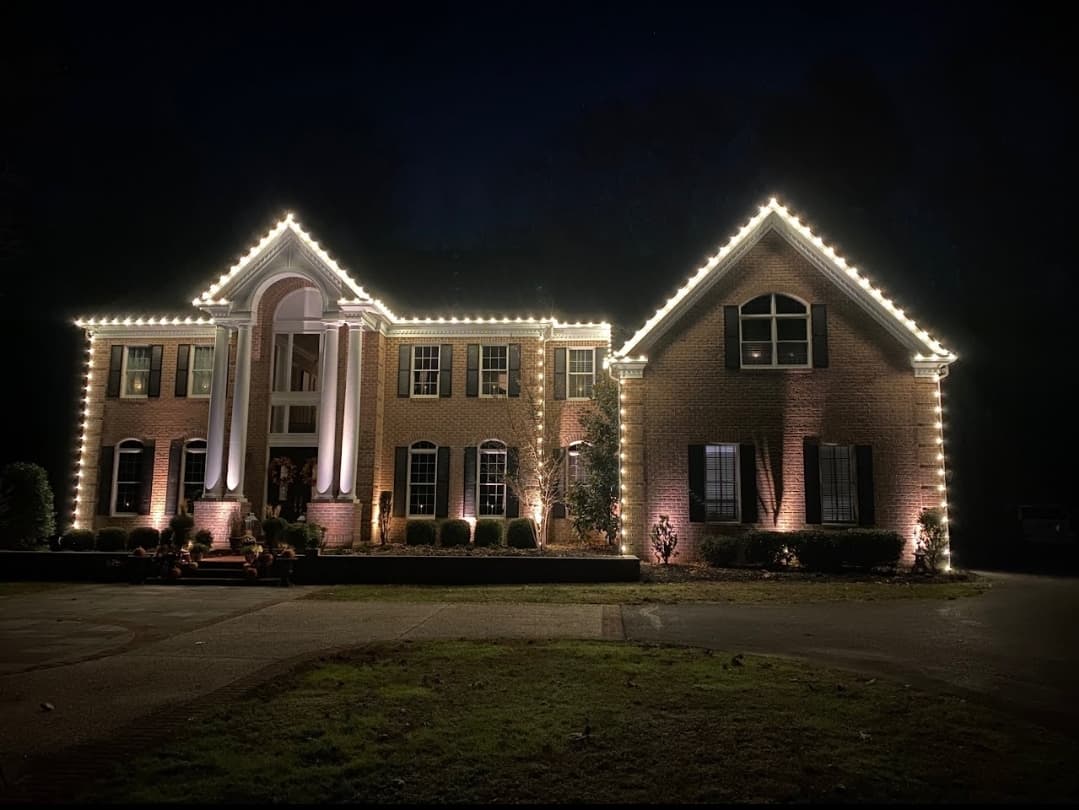 Christmas light installation job in Baltimore MD