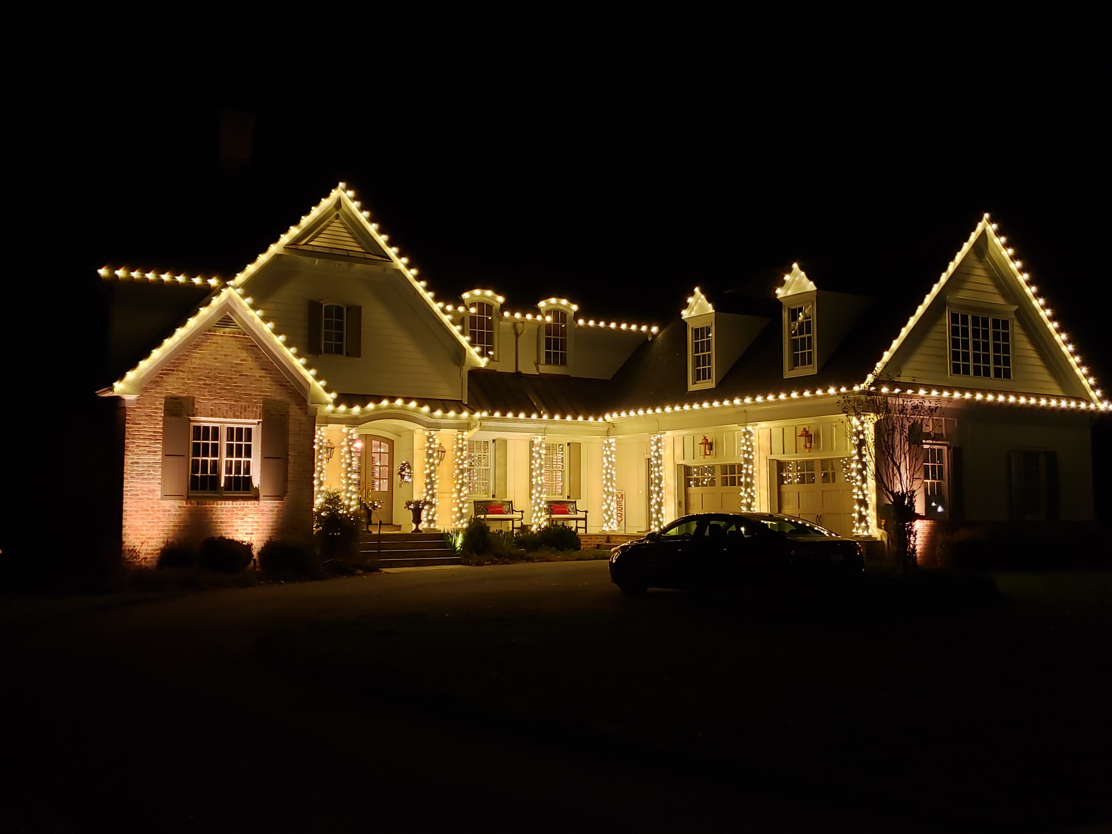 Christmas light installation job in Baltimore MD