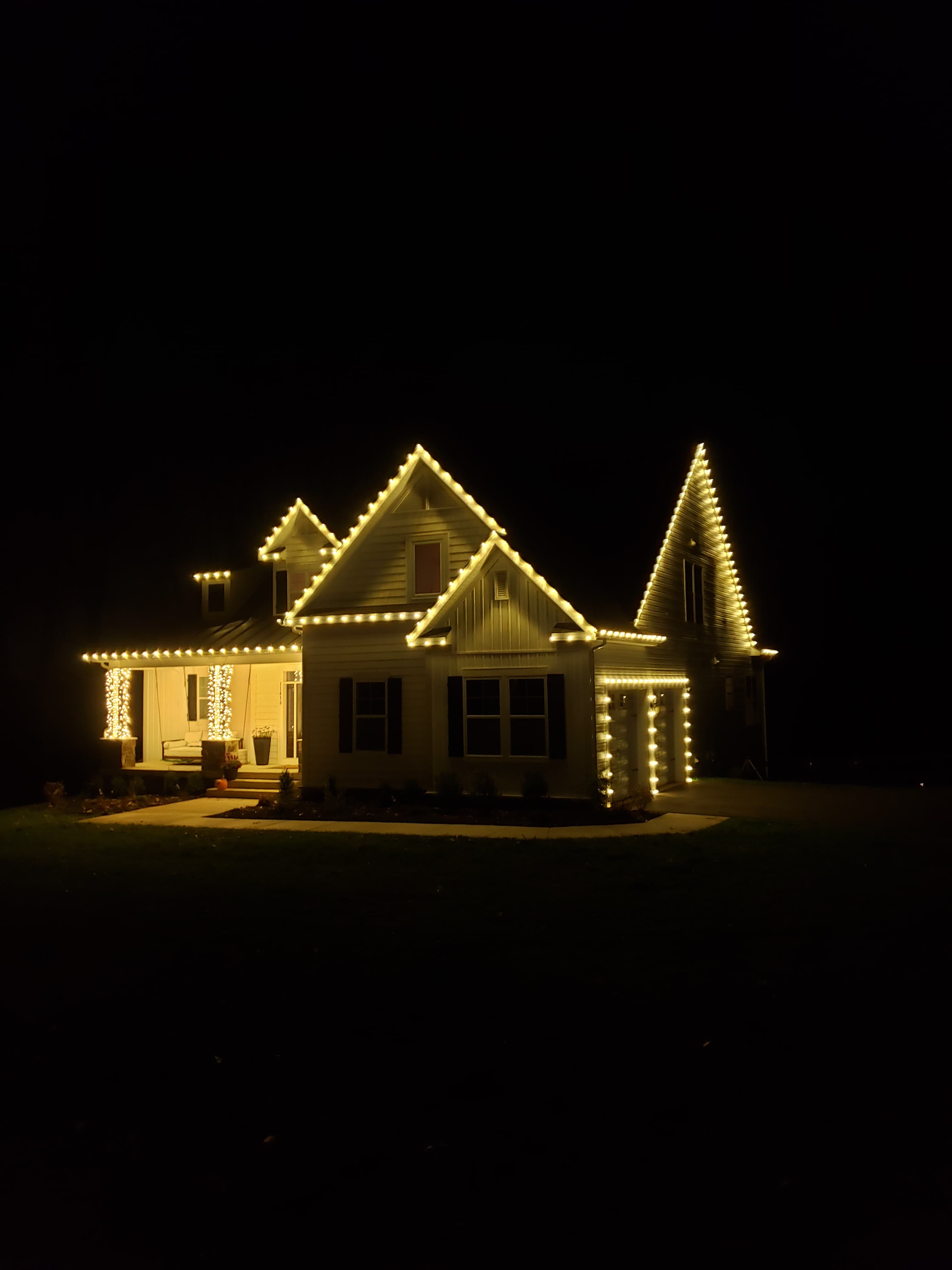 Christmas light installation job in Baltimore MD