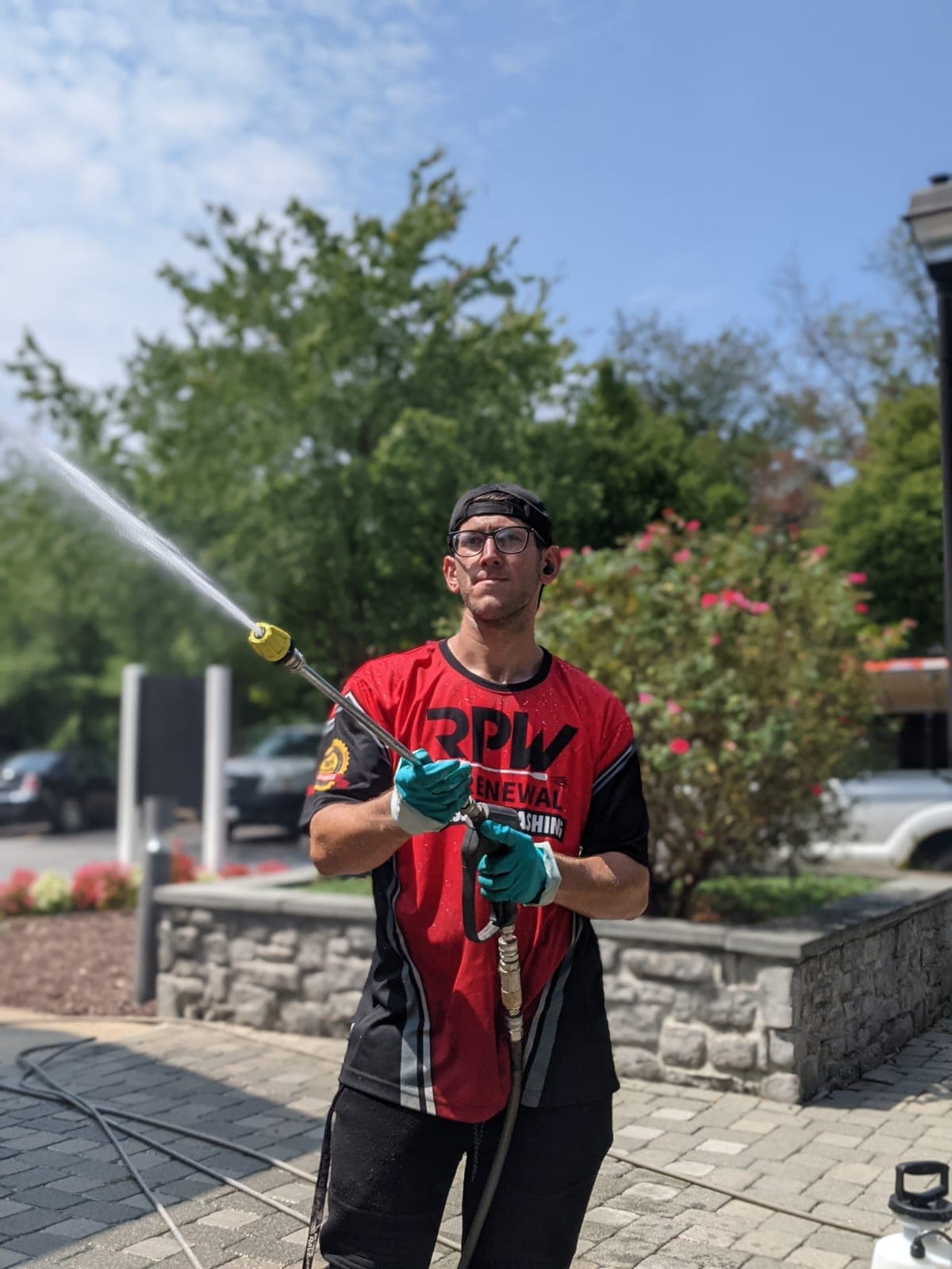 Power washing job in Baltimore MD