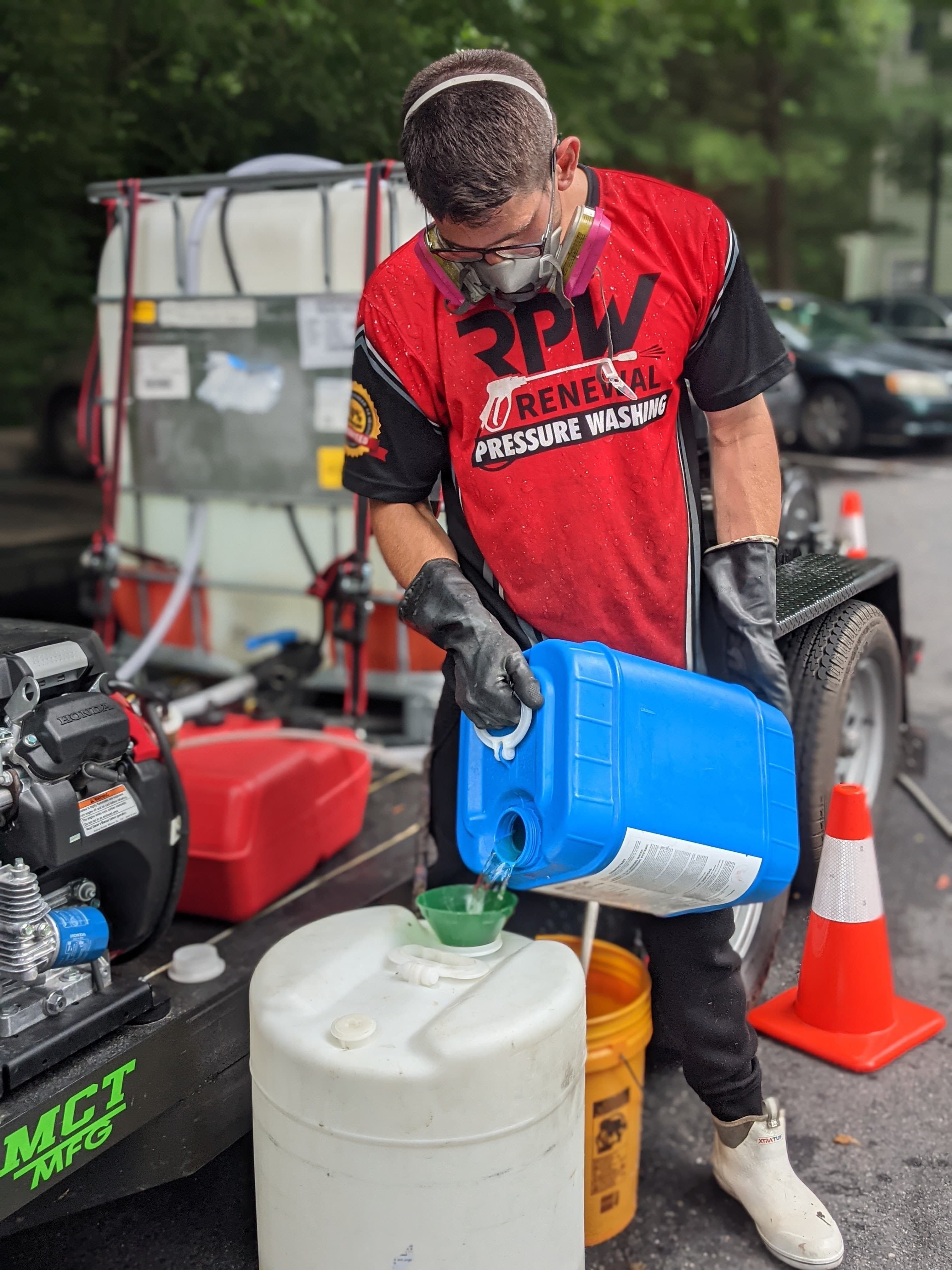 Renewal Pressure Washing team