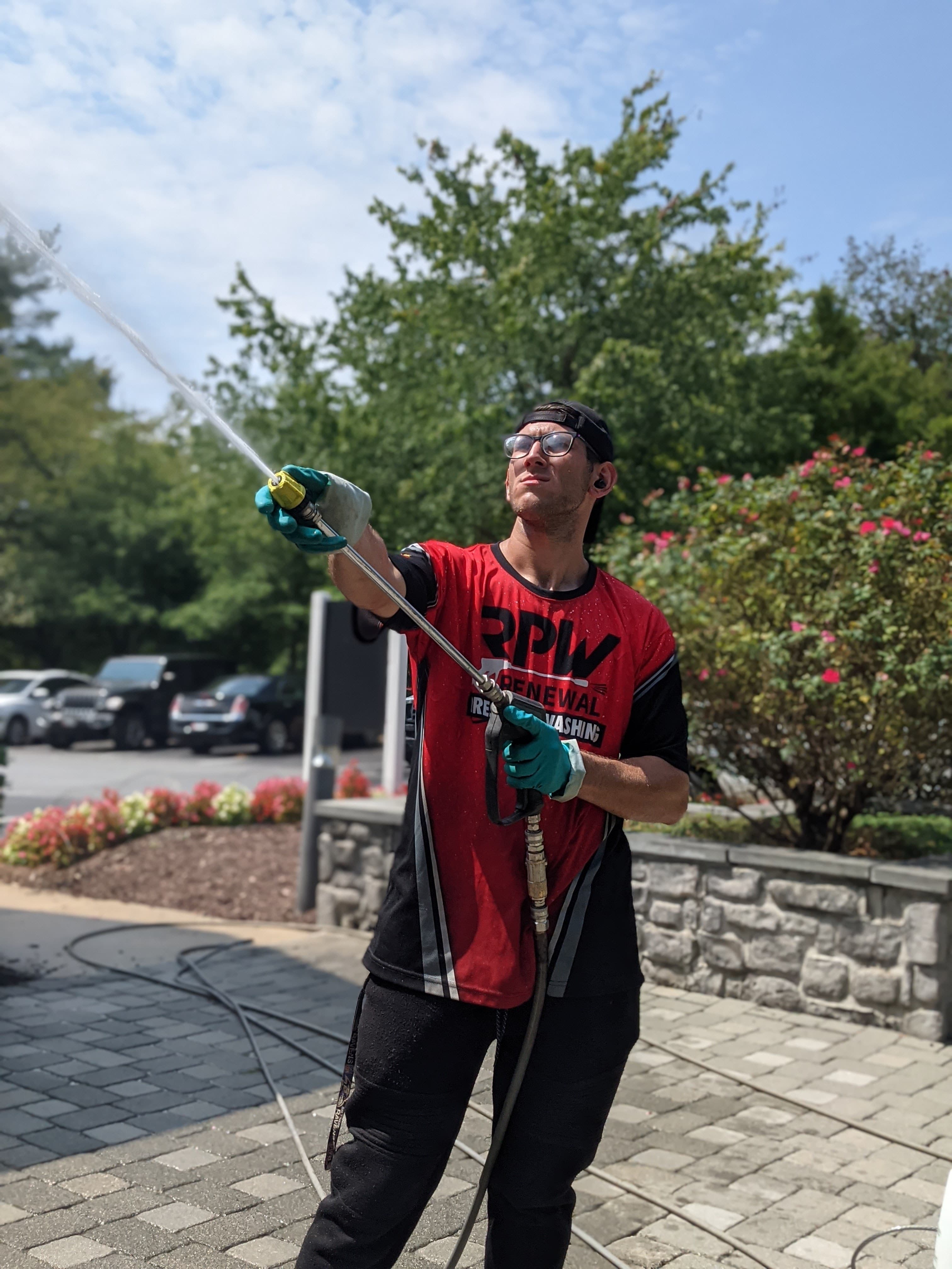 Power washing job in Baltimore MD