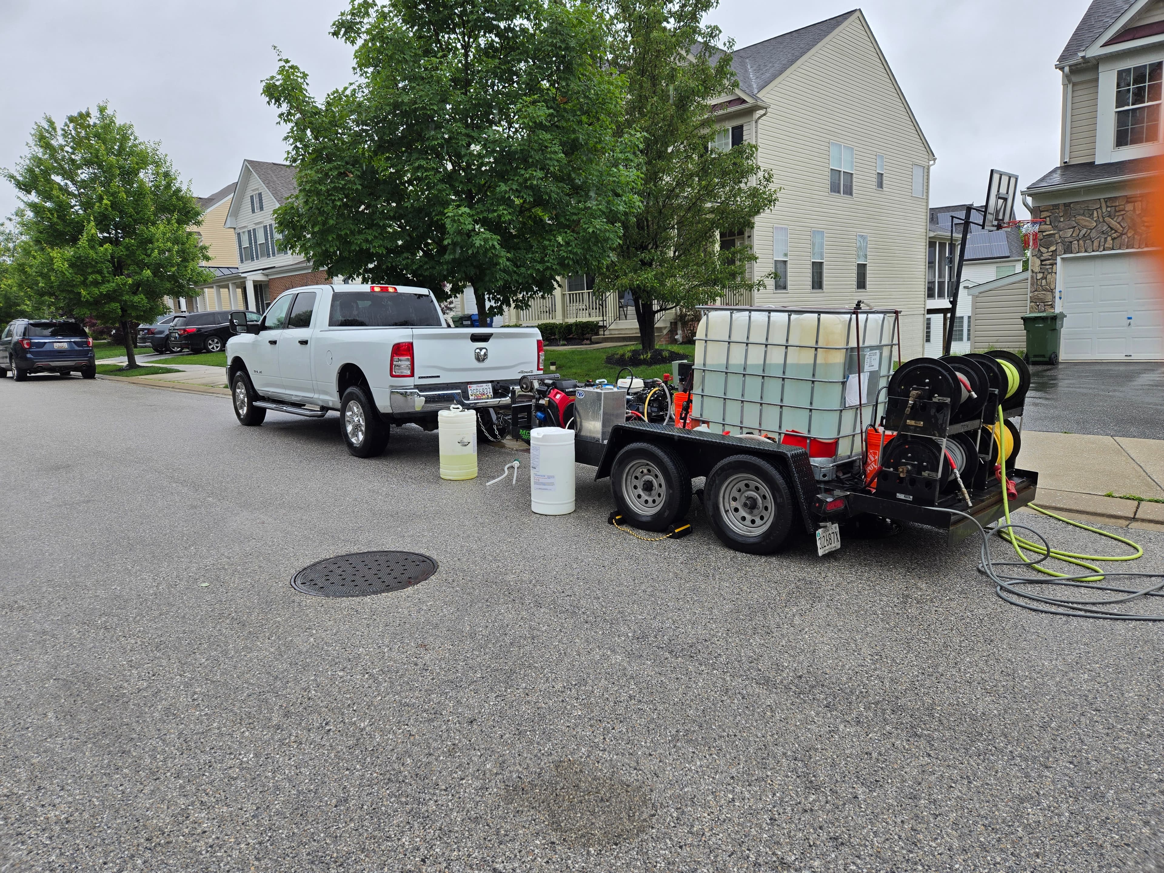 House washing job in Baltimore MD