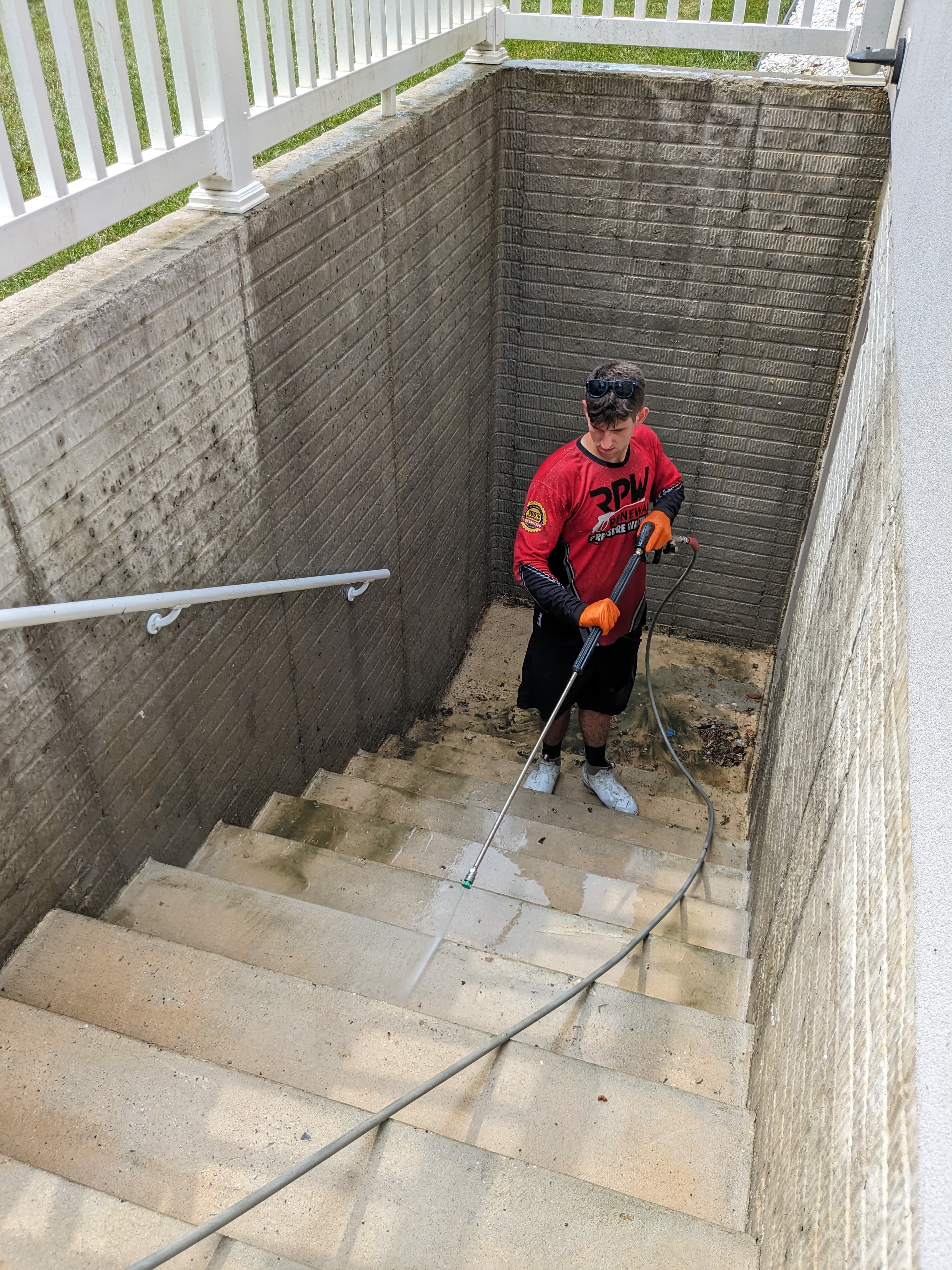 House washing job in Baltimore MD