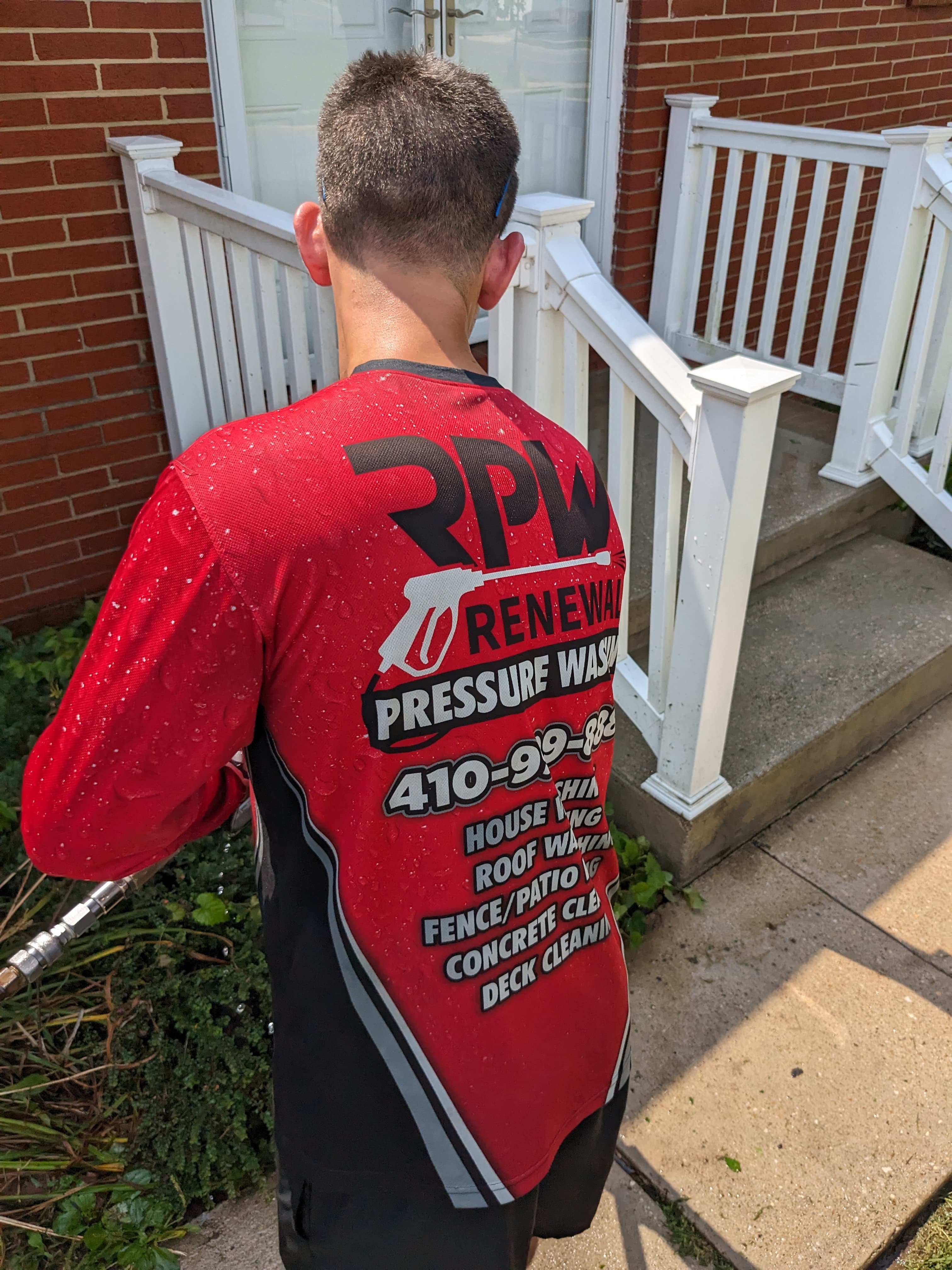 House washing job in Baltimore MD